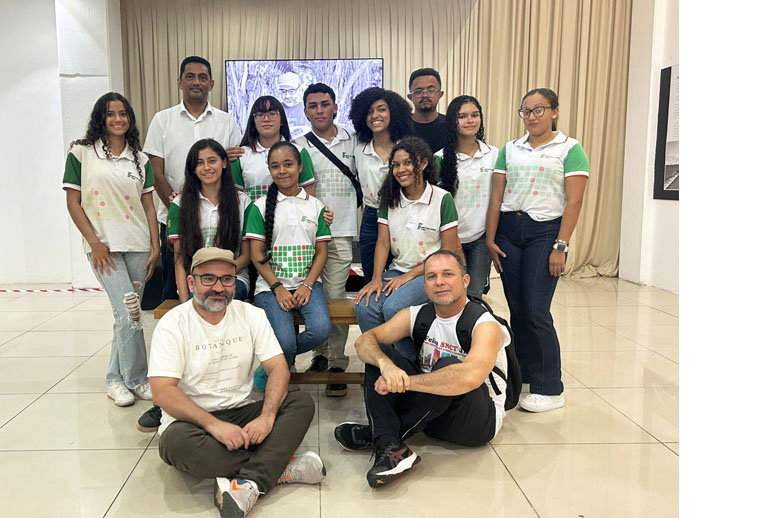 Alunos do IFPI José de Freitas participam da exposição de poemas Destinerário: Piauí